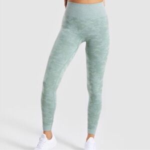 Gymshark Green Camo Leggings